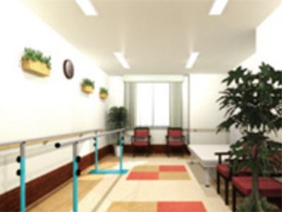 清潔感のある廊下風景