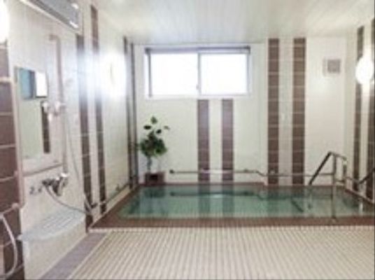 明るい清潔な浴室