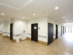 清潔な廊下の様子