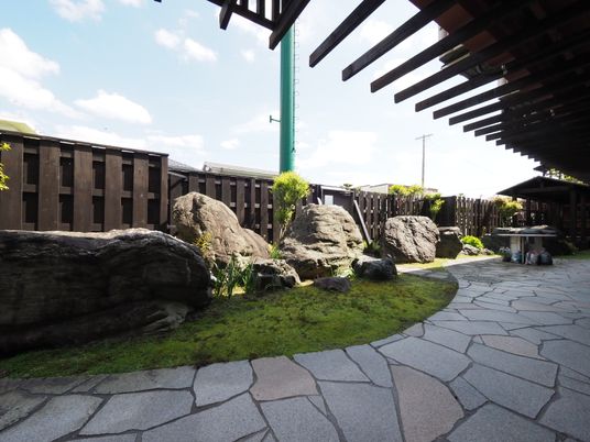 和風庭園の美しい風景