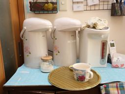 配膳エリアのキッチン用品