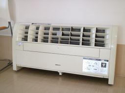 エアコンのアップ写真