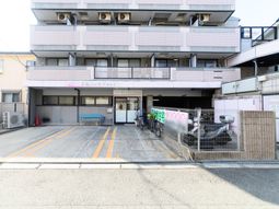 明確なエントランス表示