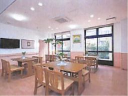 明るい食堂の風景