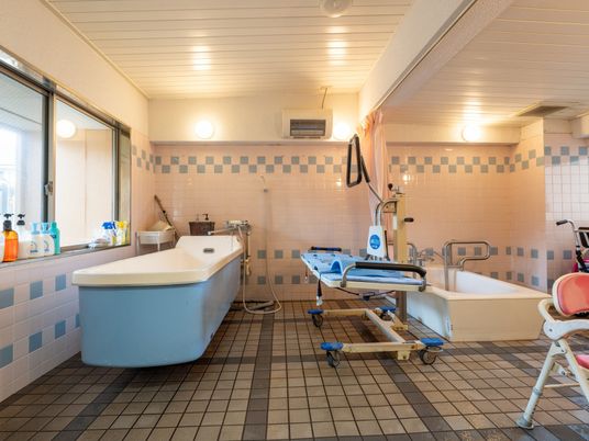 設備が整った浴室