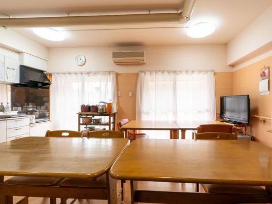 明るいダイニングルーム