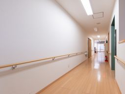 明るい廊下