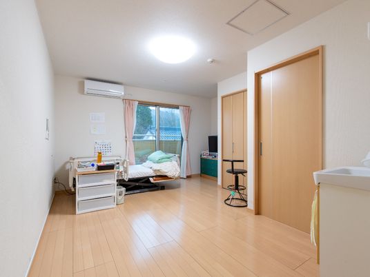 清潔な個室の居室