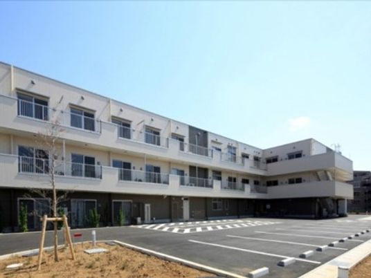 清潔な外観の建物