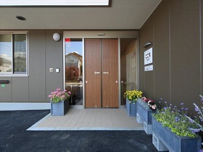 エントランスの風景