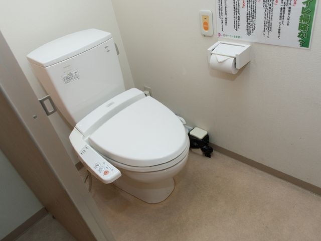 清潔感のあるトイレスペース