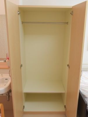 広々とした収納クローゼット