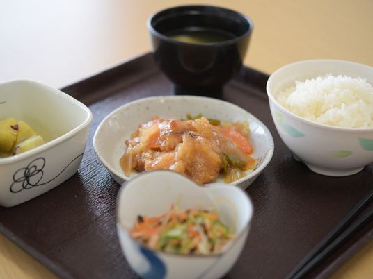 栄養バランスの食事一式
