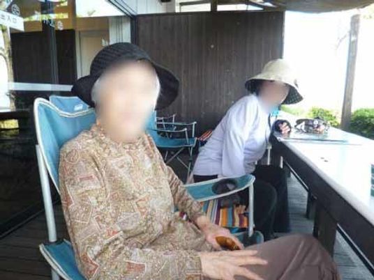 快適な屋外休憩場所