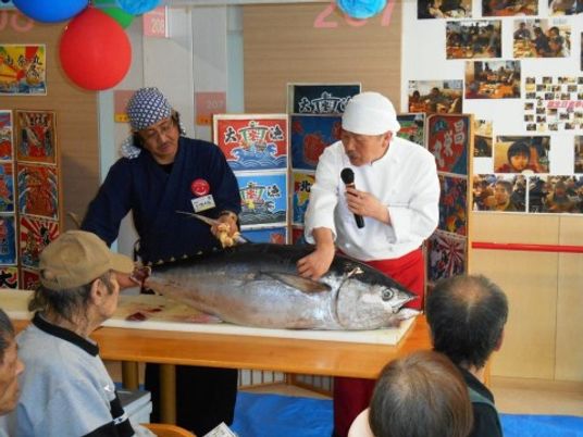 料理実演の様子
