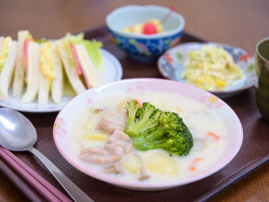 栄養バランスの取れた食事