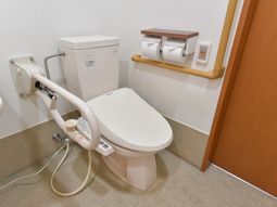 清潔なトイレ設備