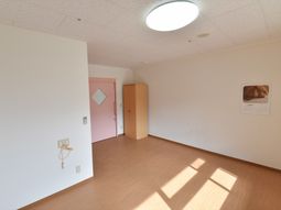 温かみのある空間の居室