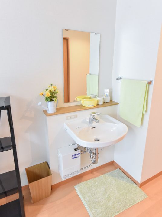 清潔感のある洗面台