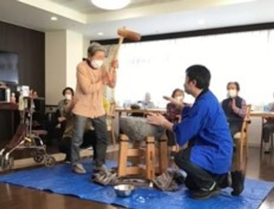 活動風景を捉えた様子