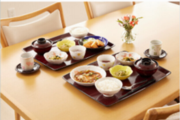 和風の健康的な食事セット