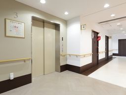清潔感ある廊下の様子