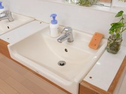 清潔感のある洗面台