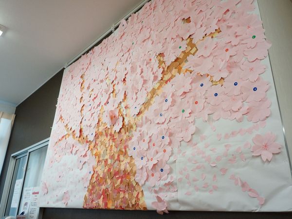 桜の壁紙アート