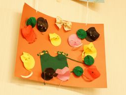 手作りの壁掛け装飾
