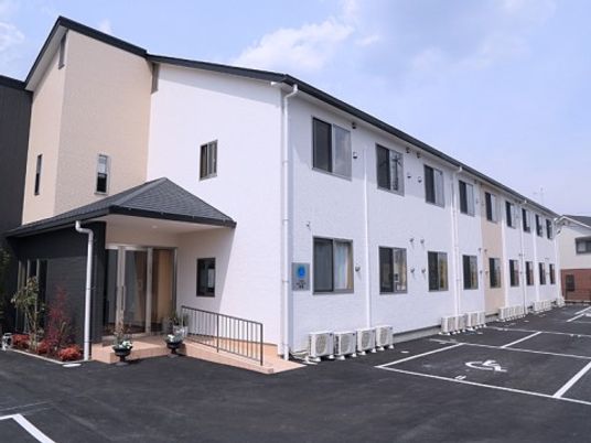 清潔感のある建物の外観
