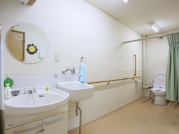 清潔感ある洗面所