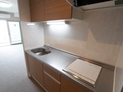 キッチンの整った部屋