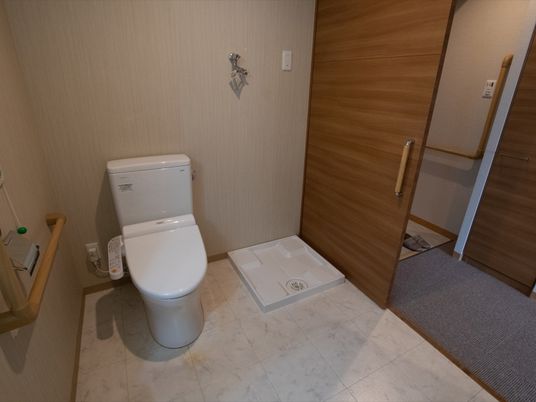 清潔感のあるトイレ空間
