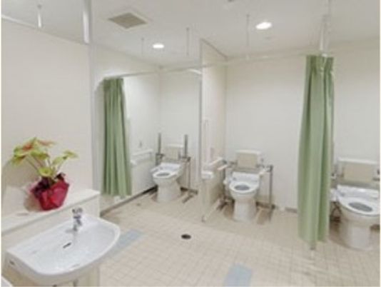 清潔なトイレスペース