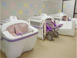 浴槽とシャワーカート