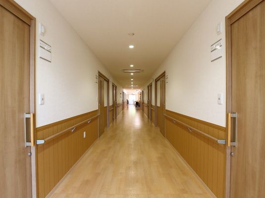 清潔な廊下の様子