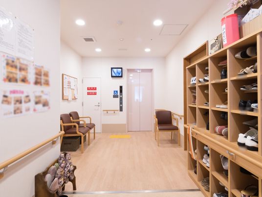 エントランスの待合スペース