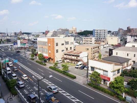 都市の日常風景