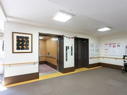 清潔感のある廊下