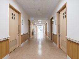 清潔な廊下の様子