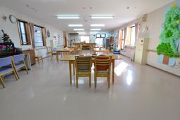 明るい共有スペース