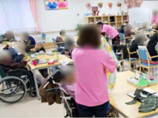 活動中の居室の様子