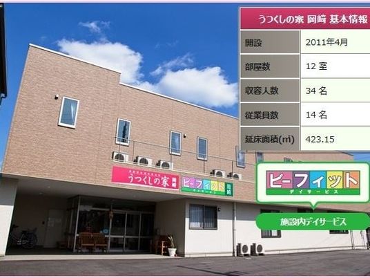 介護施設の外観  