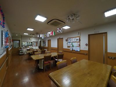 居心地の良い食堂空間