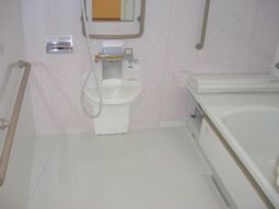 バリアフリー浴室設備