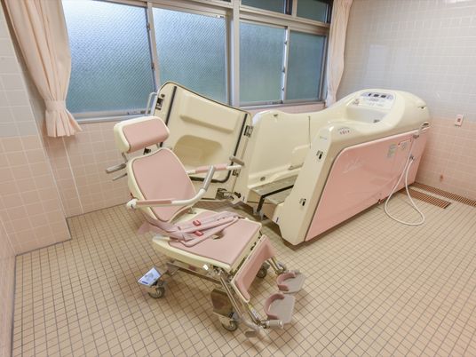 清潔な浴槽設備