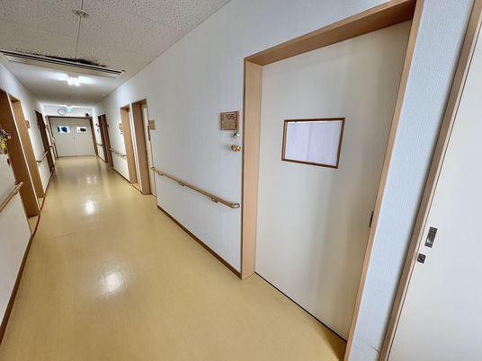 明るい廊下