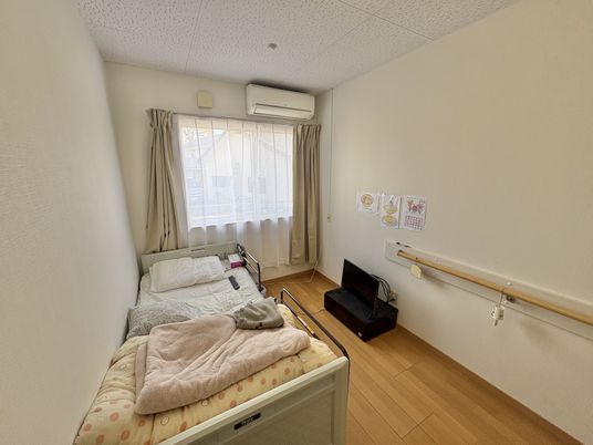 自然光が入る居室