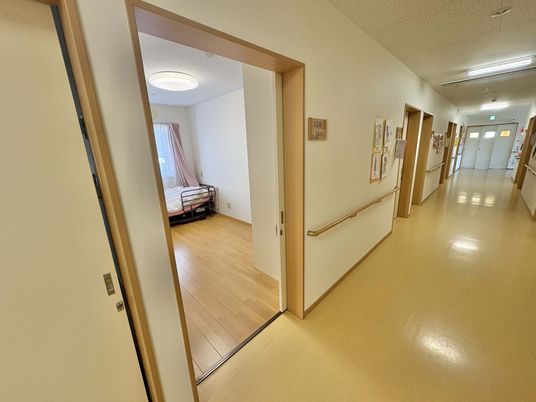 開放的な廊下