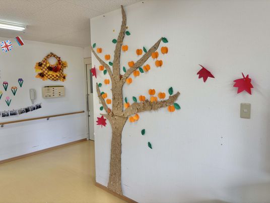 室内の壁飾り